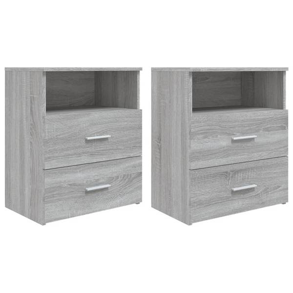 Nachttische 2er Set W220 Grau