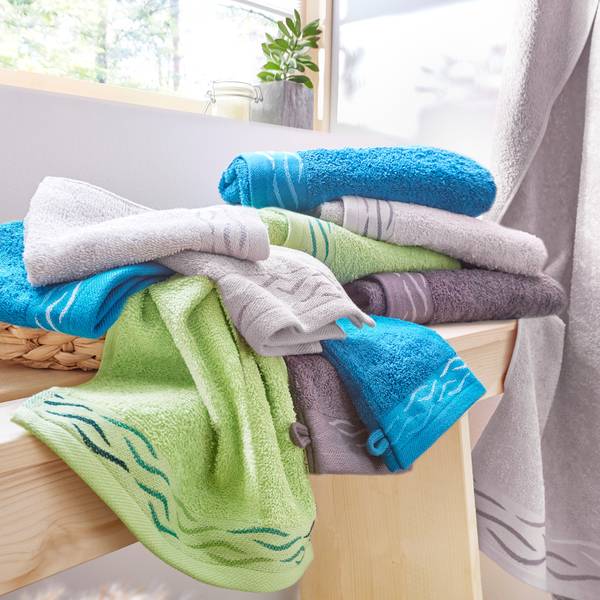 Duschtuch Wave Petrol