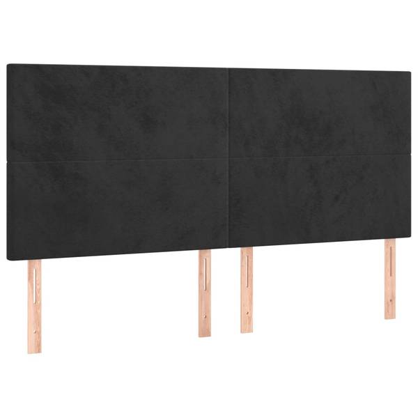 LED Kopfteil 3016070-3 Schwarz - 200 x 128 cm