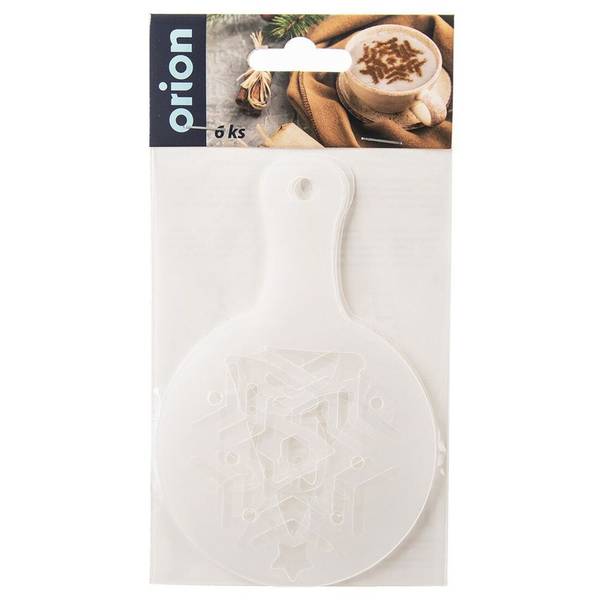 Schablonen für Kaffee 6-tlg. Set 153032 Tiefe: 13 cm