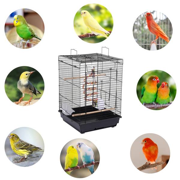 Vogelkäfig ARE98 Schwarz