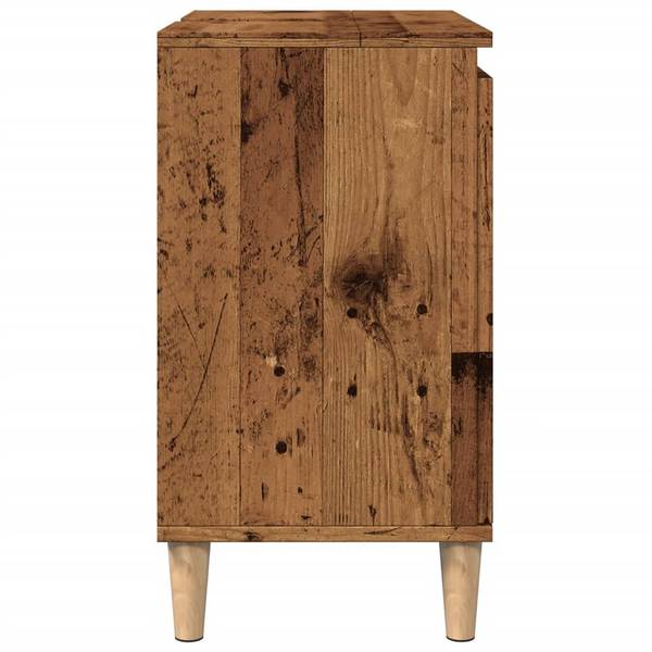 Waschbeckenunterschrank XT3781 Eiche Antik Dekor