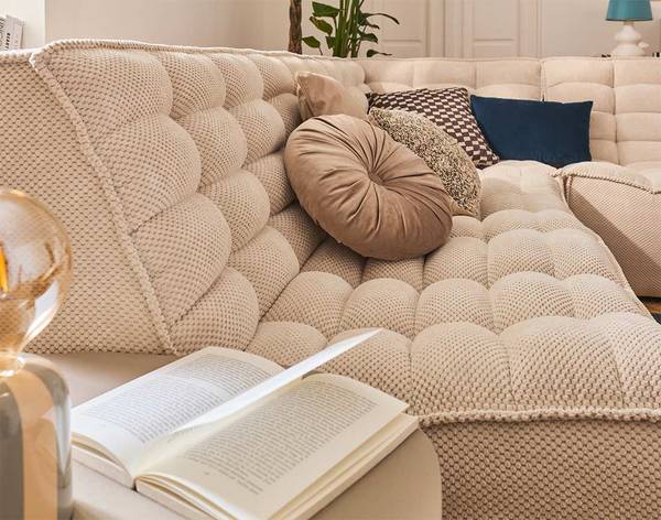 Ecksofa ELLIE Beige