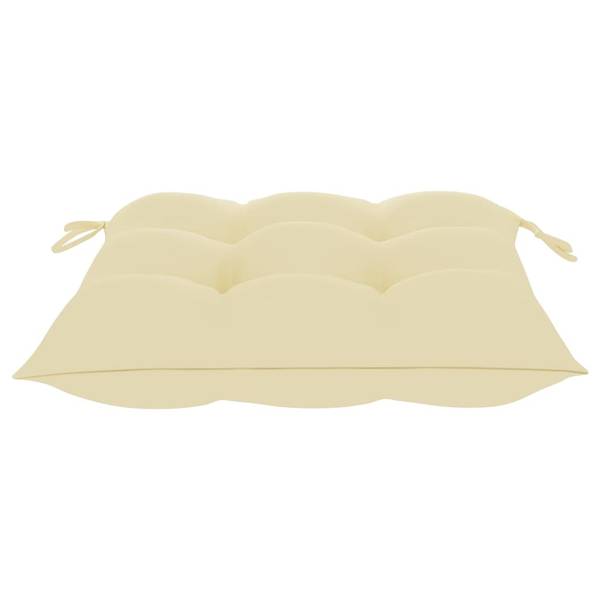 Tuinstoel 3012936-2 set van 8 crèmekleurig - Diepte: 48 cm