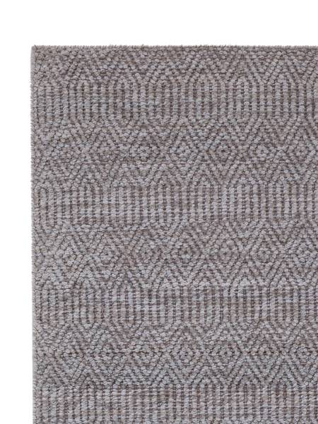 Outdoorteppich Modern Grau - Kunststoff - 120 x 1 x 180 cm
