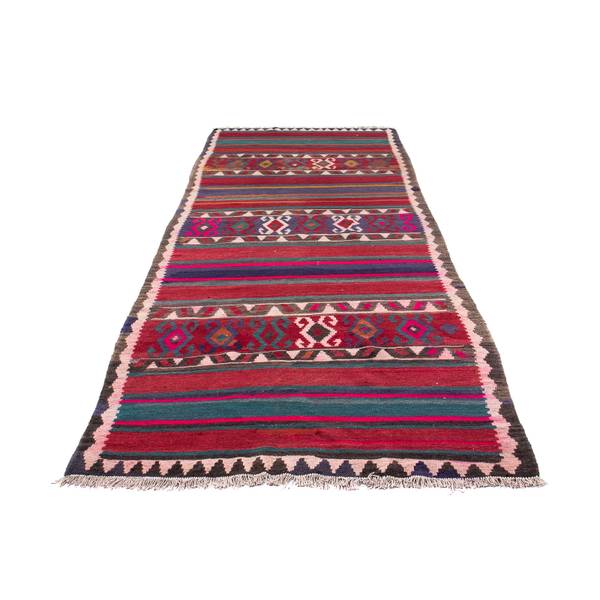 Orientteppich Läufer Oriental Wolle - 140 x 1 x 370 cm