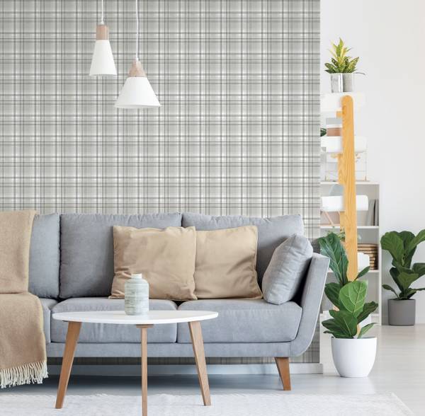 Tapete 640715 Grau - Papier - 53 x 1005 x 53 cm