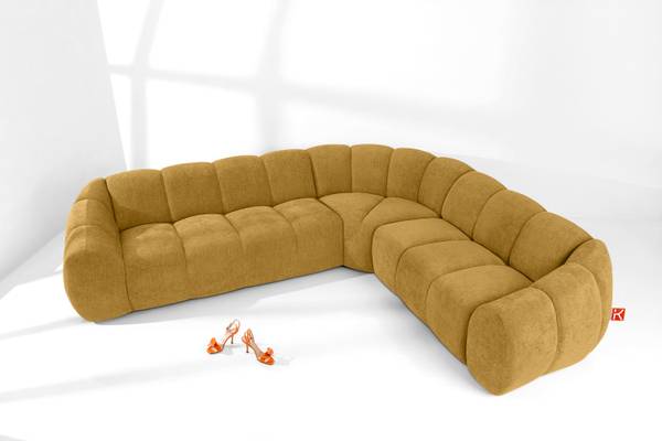 Ecksofa FLAVA Honig