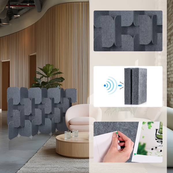 Trennwand FLEXMIUT PLUG Grau