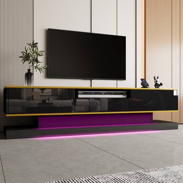 TV-meubel Electra Ⅱ zwart - goud