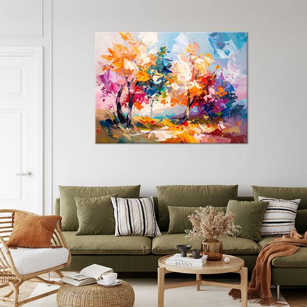 Leinwandbild Natur und Botanik 1-Teilig 90 x 60 cm