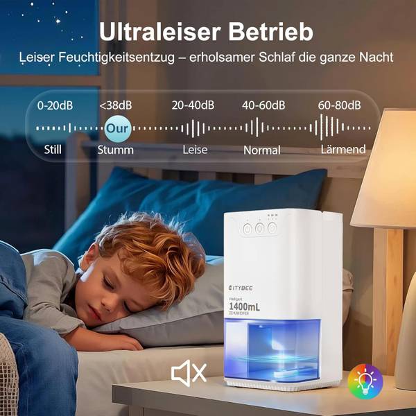 Luftentfeuchter DryAir Weiß - Kunststoff - 15 x 28 x 15 cm