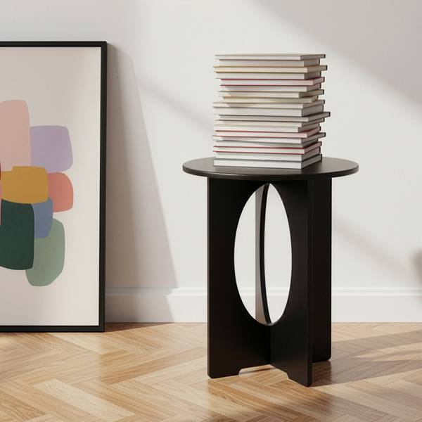 Table d'appoint Podeldsvin Noir