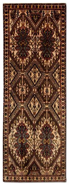 Orientteppich Läufer Nomadic Wolle - 62 x 1 x 181 cm