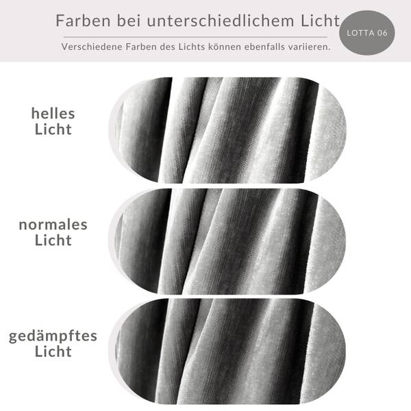 Ecksofa Cosimo Hellgrau - Ecke davorstehend rechts - Ottomane davorstehend rechts