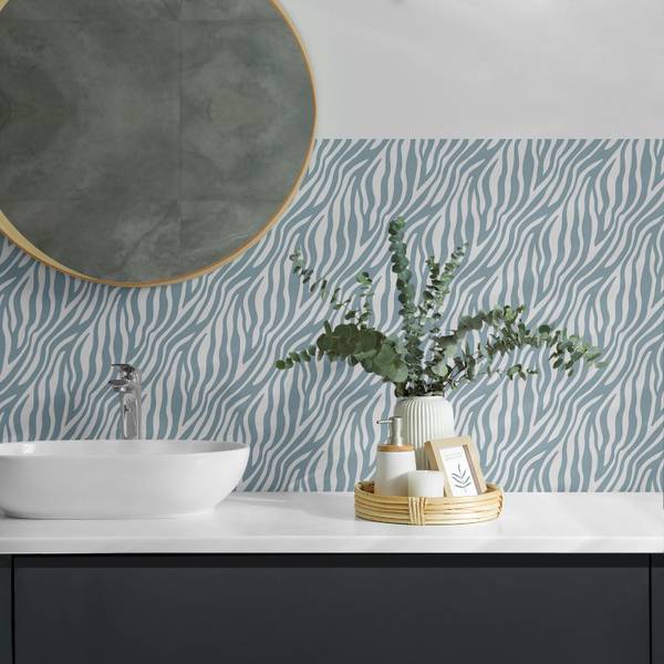 Fliesen Zebra-Optik 20er Set 20 x 20 cm