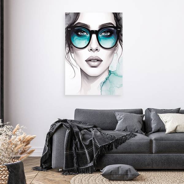 Tableau déco Femme 70 x 100 cm