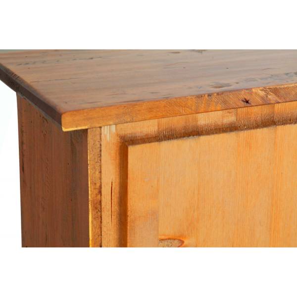Vitrinenschrank TOM Braun - Linde - 25 x 98 x 40 cm
