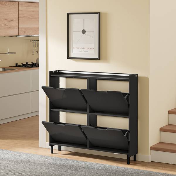 Schuhschrank FSR100-E-SCH Matt lackiert