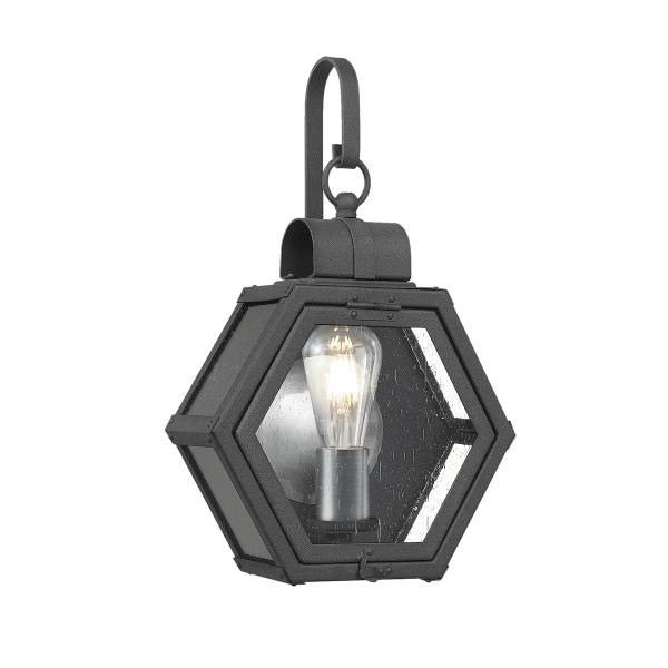 Quoizel Applique murale d'extérieur Noir - 27 x 42 x 13 cm