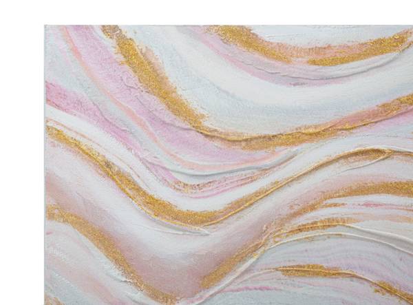 Tableau sur toile Punkly Bois massif - 3 x 90 x 60 cm