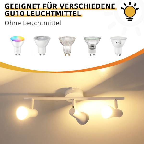 spot plafond LED Ighvxt Blanc