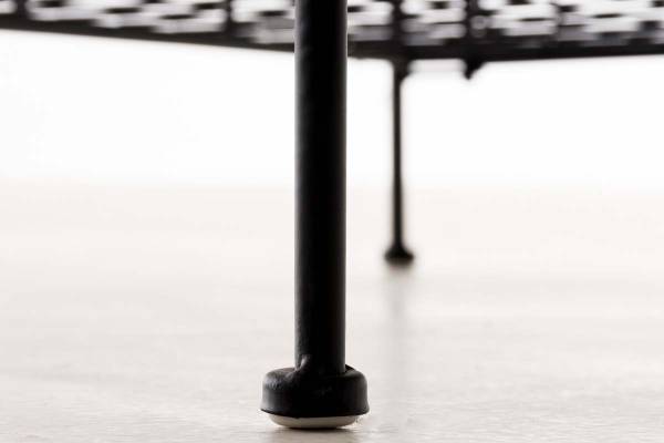 Standregal Reus Schwarz - Metall - 58 x 118 x 33 cm