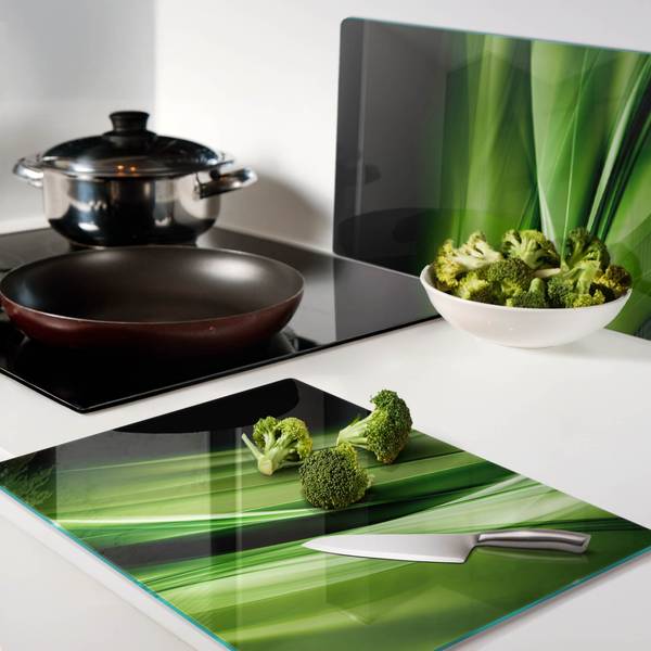 Schneidebrett Groen 2er Set Tiefe: 40 cm