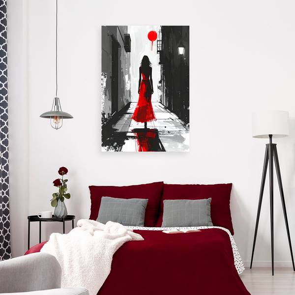 Wandbild Frau 20 x 30 cm