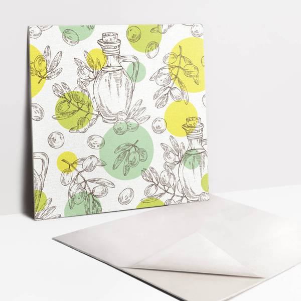 Zelfklevende Tegels Olearius set van 9 30 x 30 cm