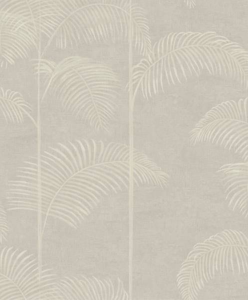 Vliestapete Palme deluxe Beige