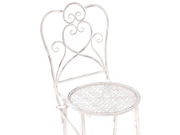 Bar Set TRIESTE Beige - Metall - Breite: 70 cm