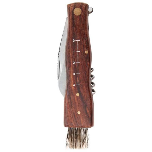 Pilzmesser 831681 Braun - Edelstahl - 4 x 2 x 14 cm