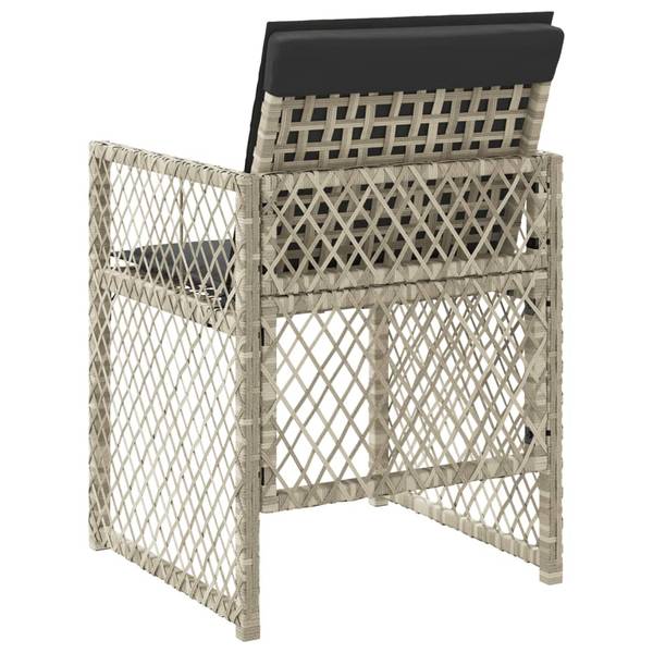 Gartenstuhl 3032897 4er Set Grau