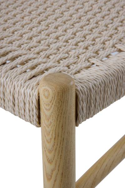 Stoelen 11592 set van 4 bruin - massief hout - 51 x 83 x 44 cm