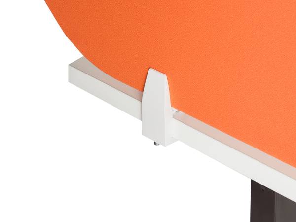 Cloison amovible de bureau SPARKY Orange - 160 x 1 cm