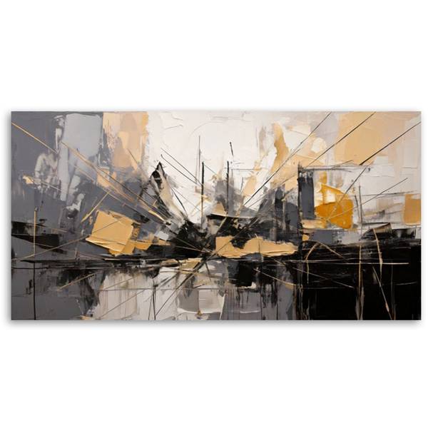 Canvas schilderij Aura 80 x 40 cm