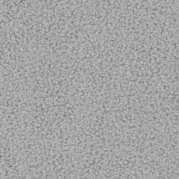 Fauteuil met voetenbank RAGGI lichtgrijs