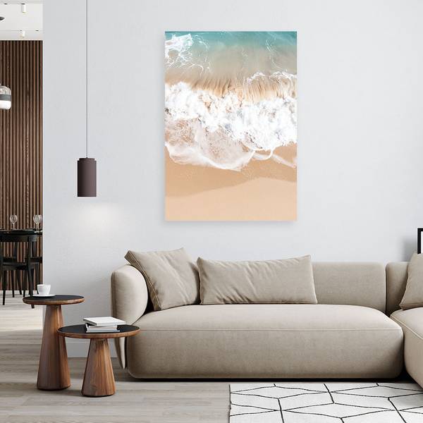 Wandbild Strand 70 x 100 cm