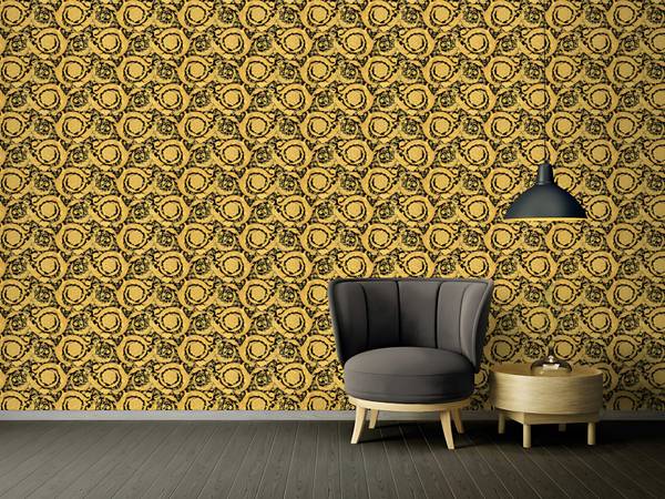 Vliestapete 935834-GU Gold - Kunststoff - 70 x 1 x 1005 cm