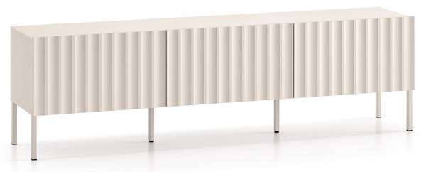 TV-Lowboard DERRIVA Beige - Melamin - 170 x 50 x 37 cm
