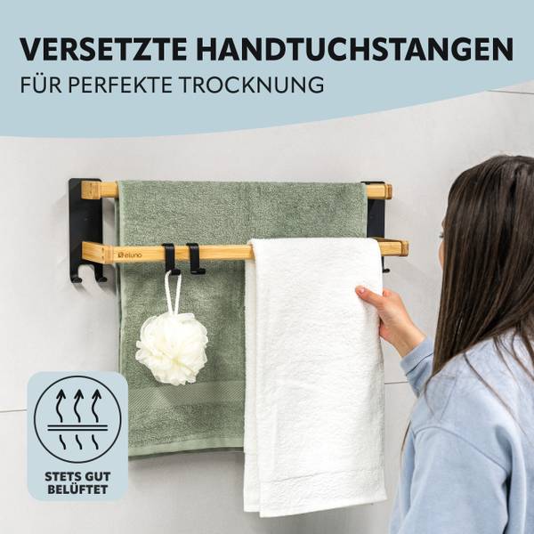 Handtuchhalter 93675 Schwarz