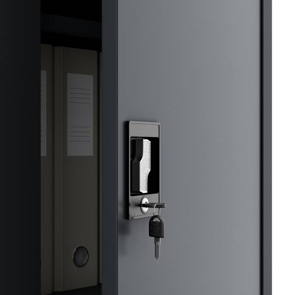 Aktenschrank Alex 220 Anthrazit