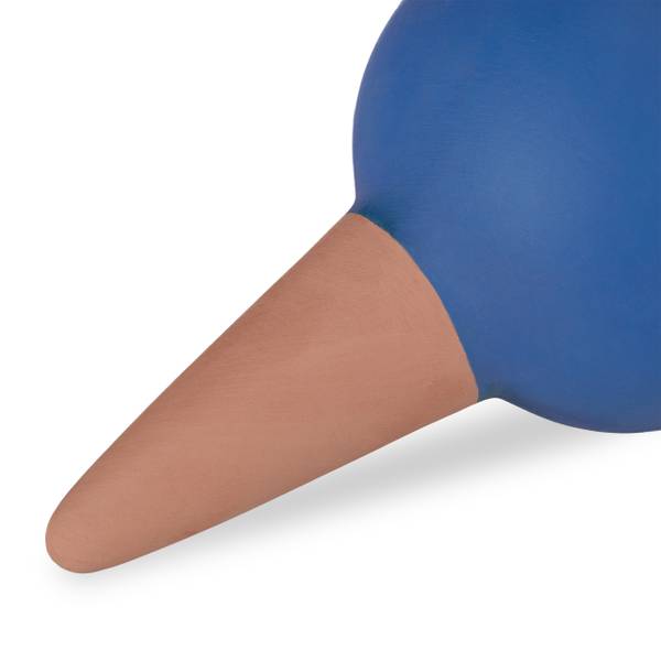 Waterdruppelaar planten set van 4 blauw - bruin - keramiek - 6 x 12 x 6 cm