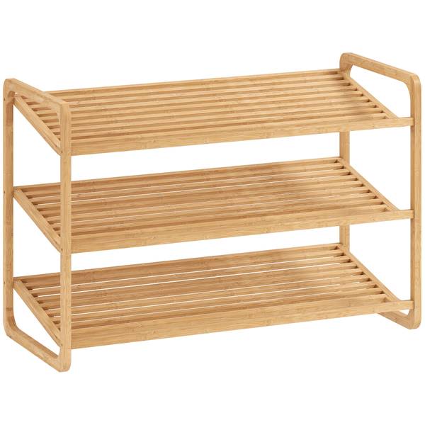 Schuhregal 838-538V00ND Braun - Bambus - 33 x 51 x 76 cm