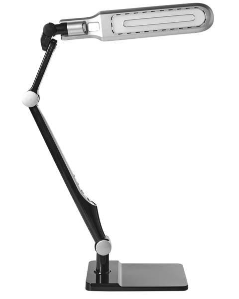 Bureaulamp PEGASI zwart - zilver