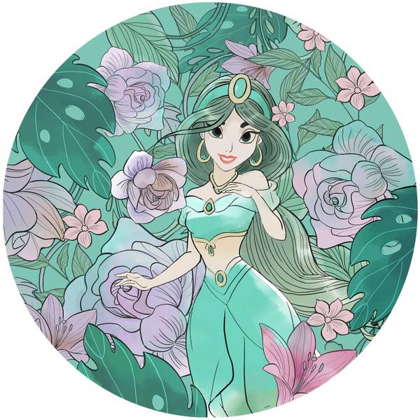 Selbstklebende Wandtattoo 611719 Grün - Vinyl - 125 x 125 x 125 cm