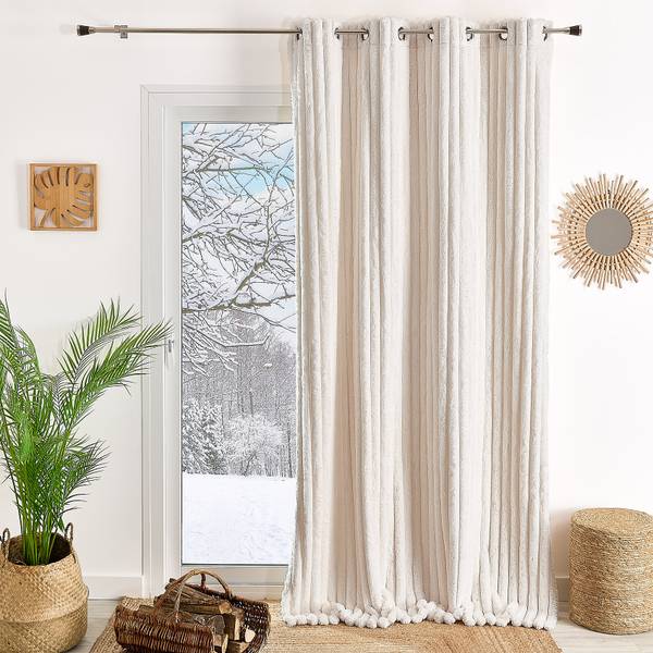 Vorhang  TOUDOU 366 Beige - Textil - 140 x 260 x 260 cm