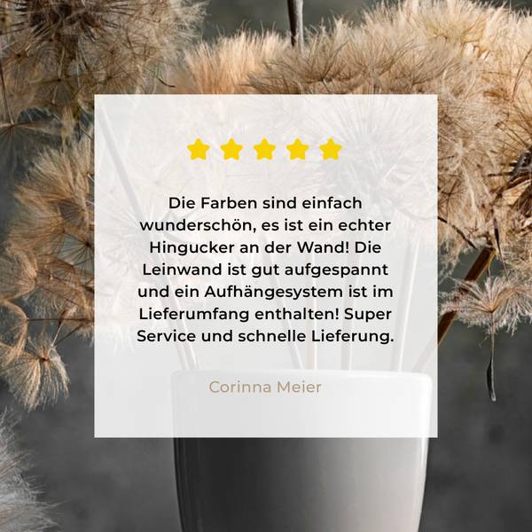 LEINWANDBILD Blumensamen 50 x 50 x 50 cm