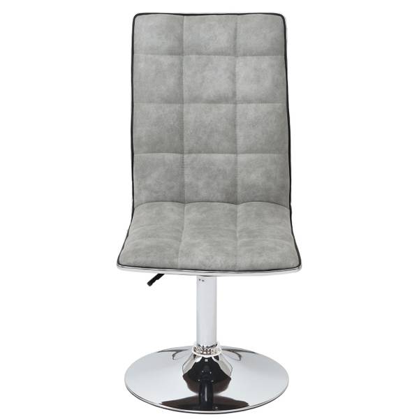 Chaise capitonnée C41 (lot de 2) Imitation béton